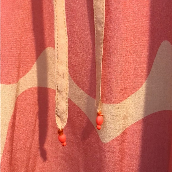 NWT Anupamaa silk maxi dress drawstring size M - Picture 3 of 6